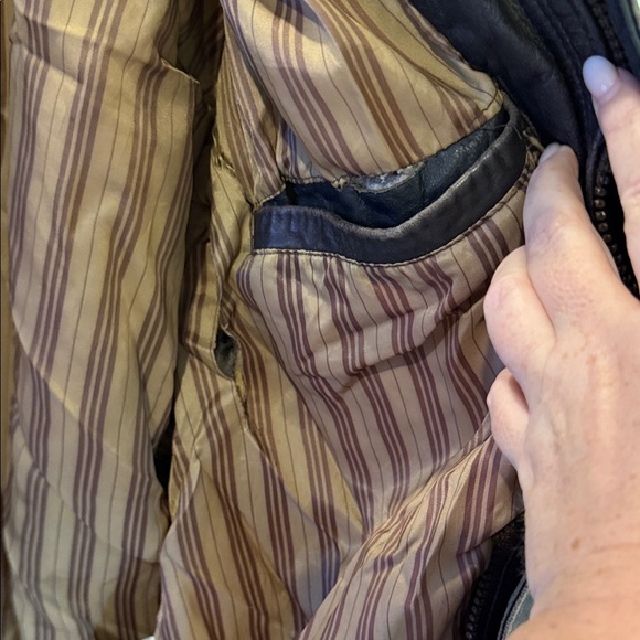 VINTAGE Men or ALL Classic Black Military Jacket size M - Picture 7 of 12